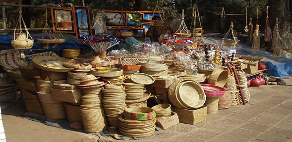 indian handicraft all over
